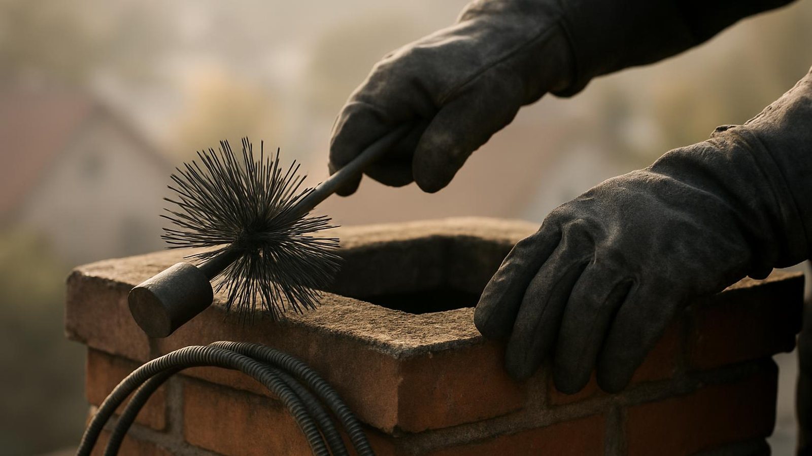 Practical chimney sweep & inspection in Newtown Square